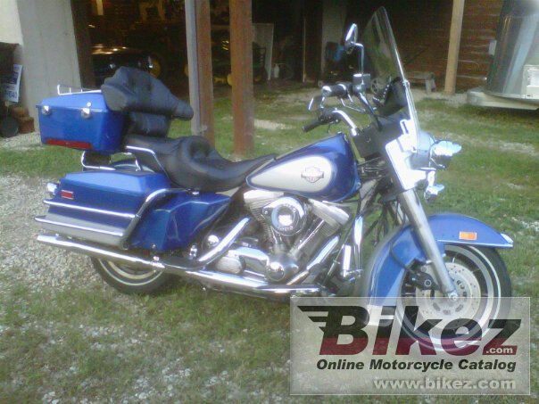 Big provements flhs 1340 electra glide sport picture and wallpaper from Bikez.com